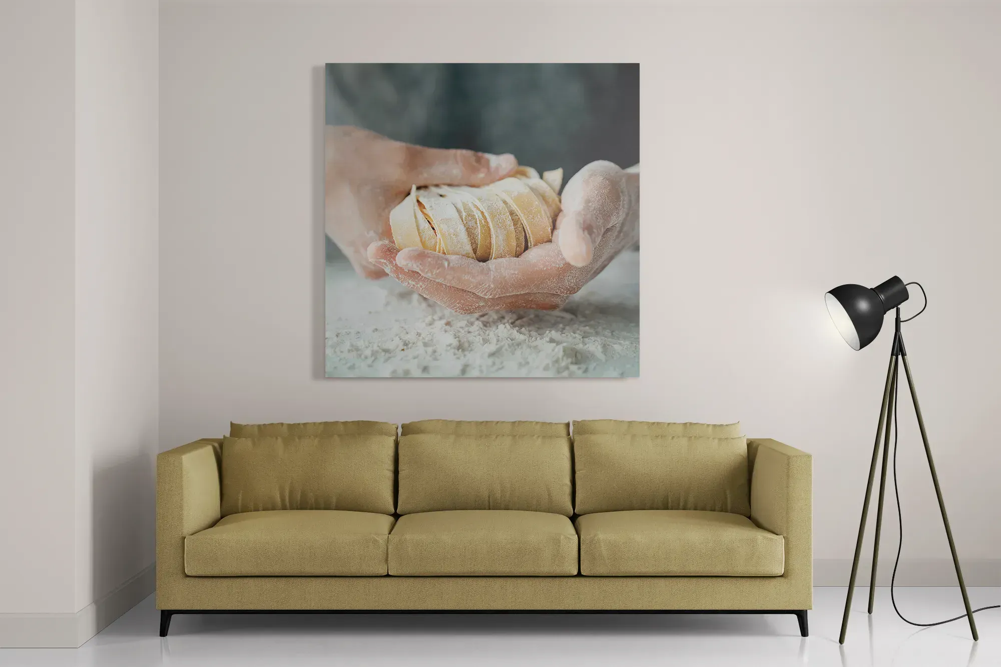 Schilderij Home Made Bakery Vierkant Template D Vierkant Eten En Drinken 59 2