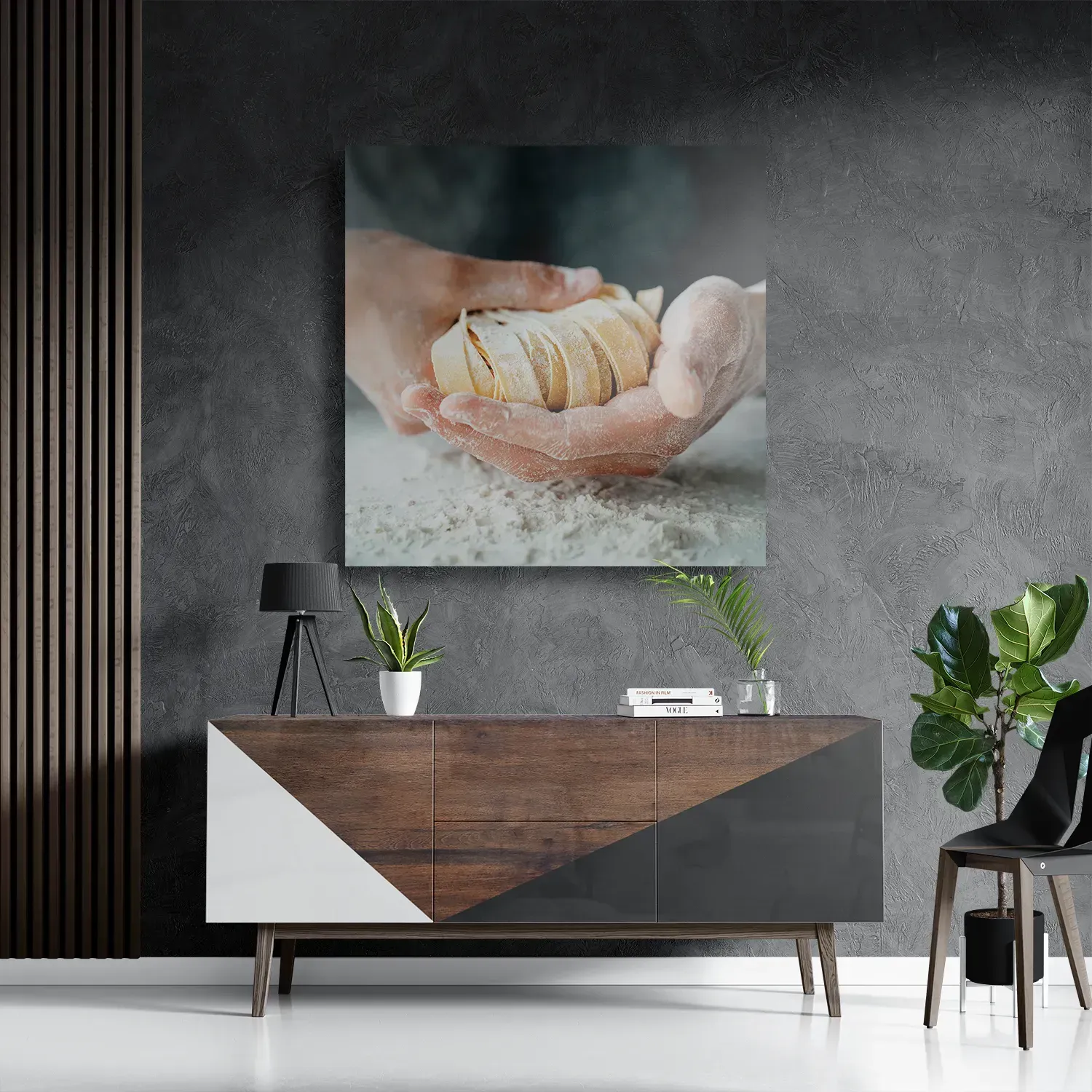 Schilderij Home Made Bakery Vierkant Template D Vierkant Eten En Drinken 59 3