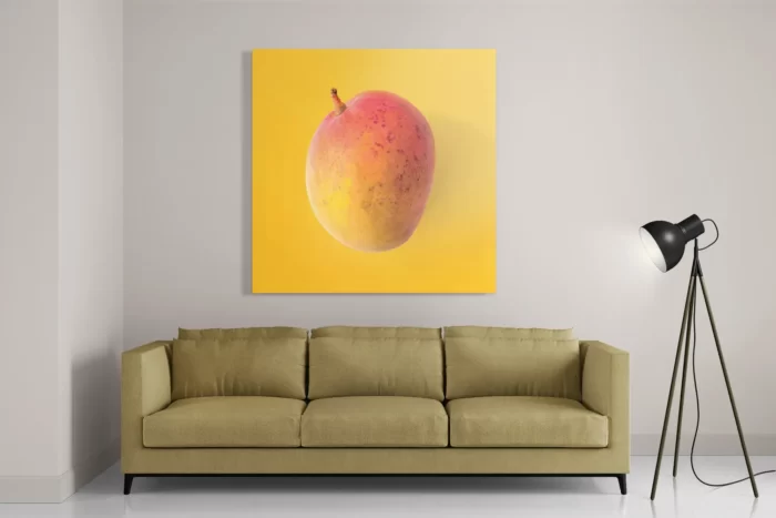 Schilderij Mango Vierkant Template D Vierkant Eten En Drinken 6 2