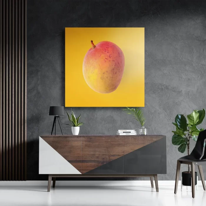 Schilderij Mango Vierkant Template D Vierkant Eten En Drinken 6 3