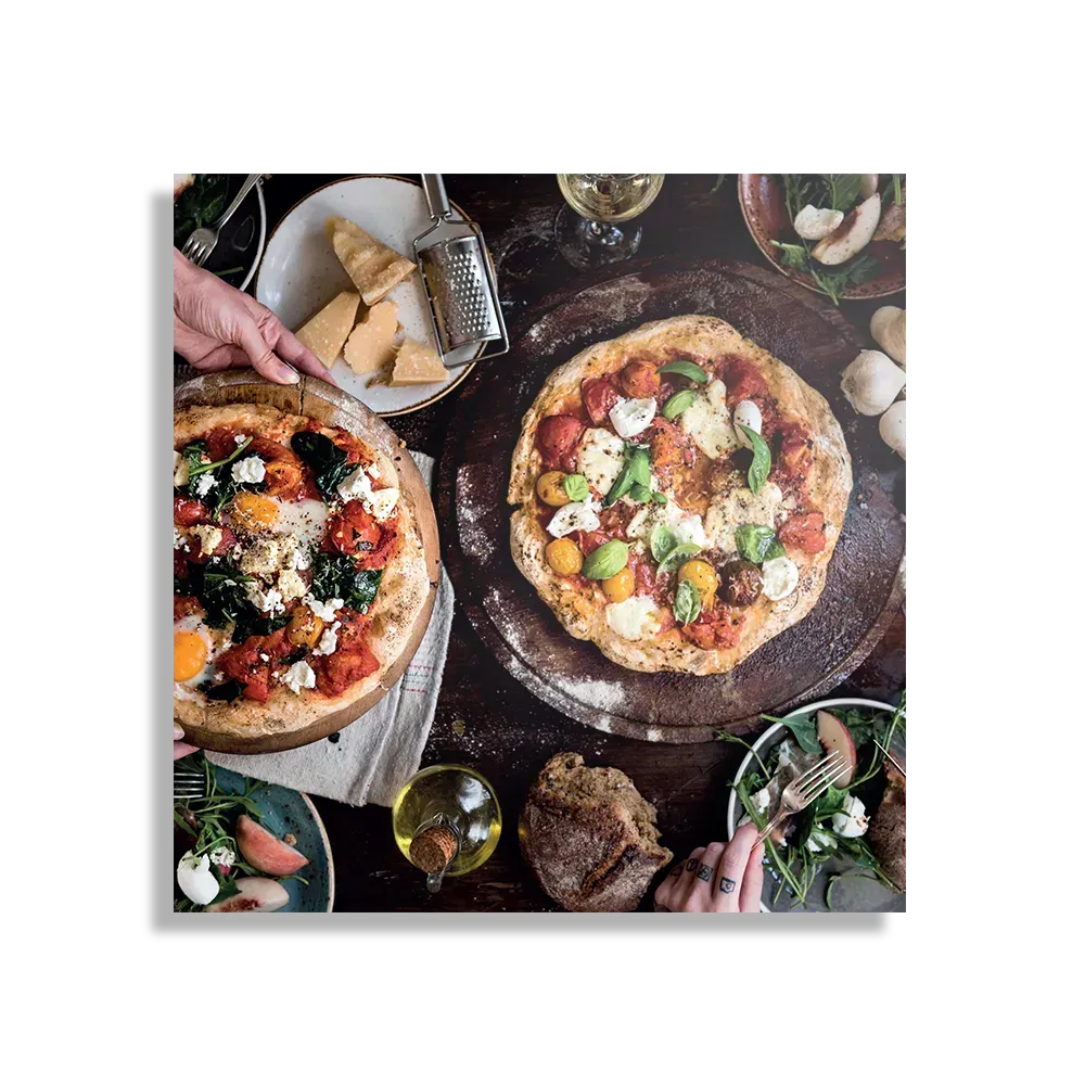 Schilderij Italiaans Restaurant Vierkant Template D Vierkant Eten En Drinken 60 1