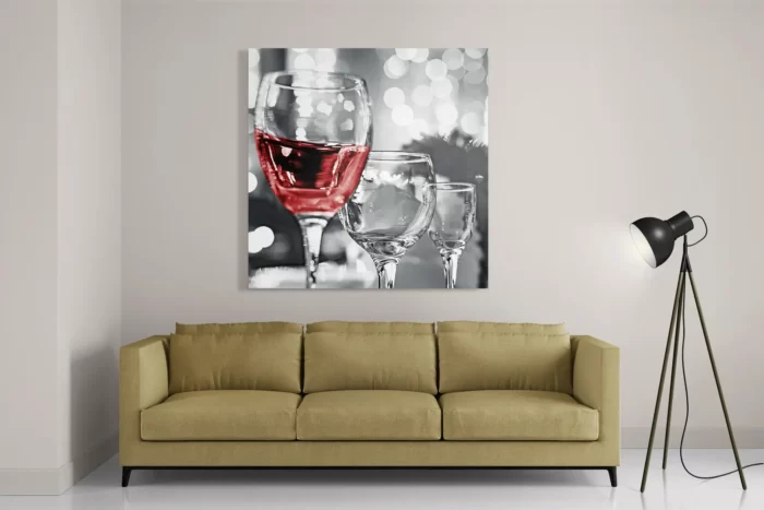 Schilderij Drink Rode Wijn Vierkant Template D Vierkant Eten En Drinken 77 2