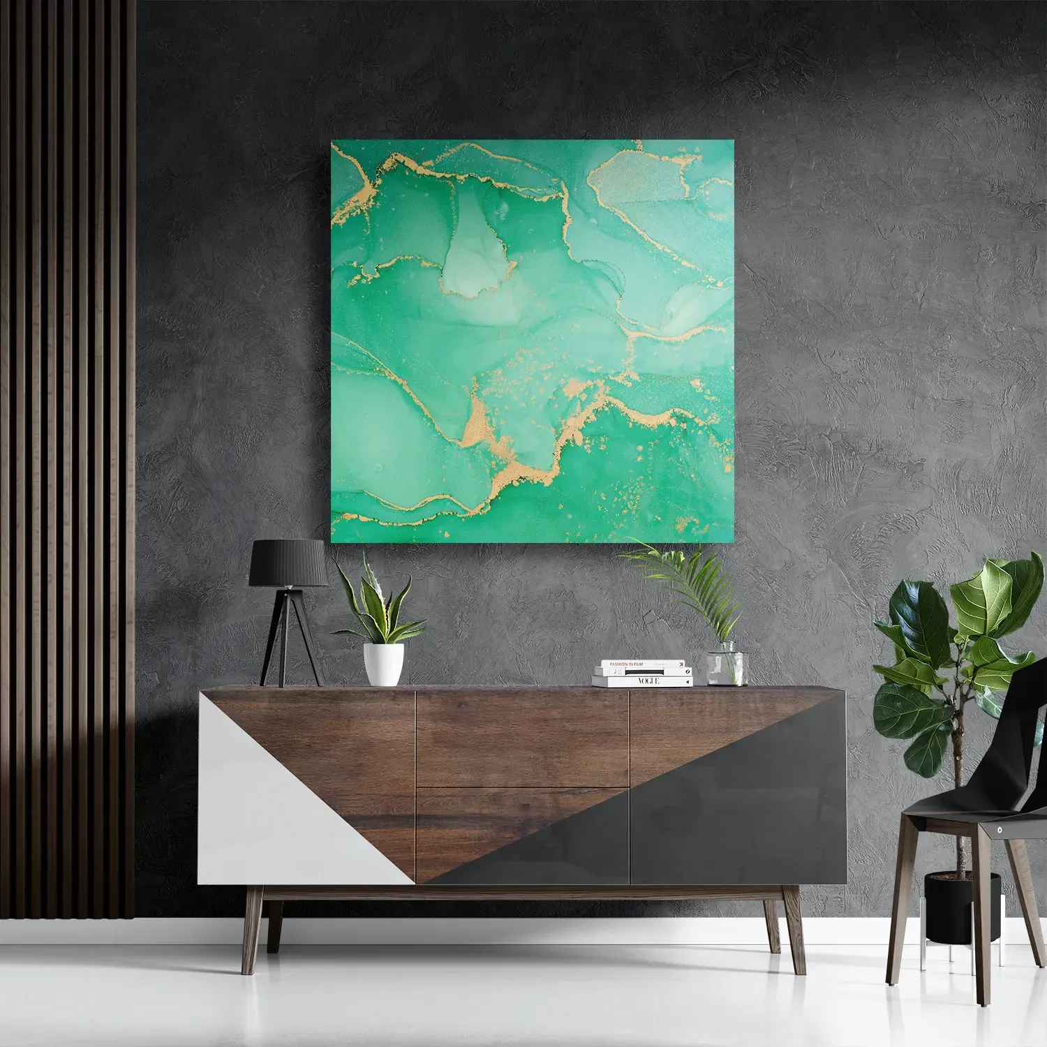 Schilderij Marmer Look Colored 07 Vierkant Template D Vierkant Marmer 27 3