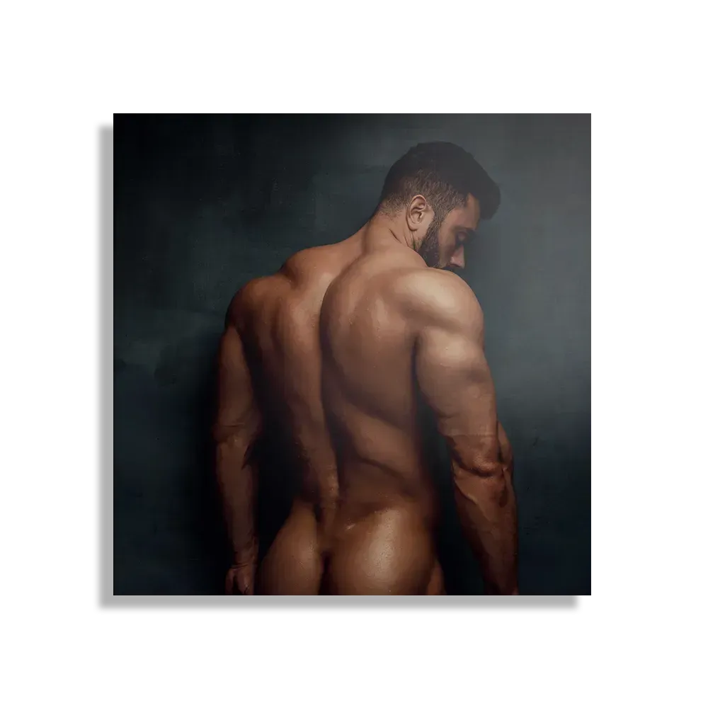 Template_D_Vierkant_Mensen_39-1 Schilderij Blote Man Van De Achterzijde Vierkant Template D Vierkant Mensen 39 1