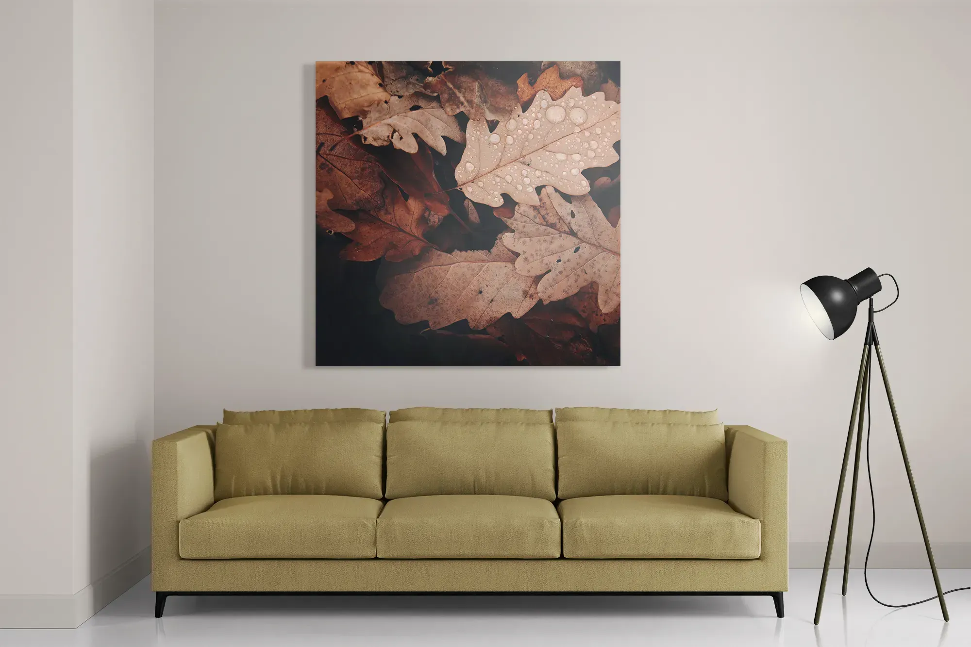 Schilderij Herfstweer Vierkant Template D Vierkant Natuur 13 2