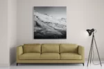 Schilderij Gletsjer Vierkant Template D Vierkant Natuur 2 2