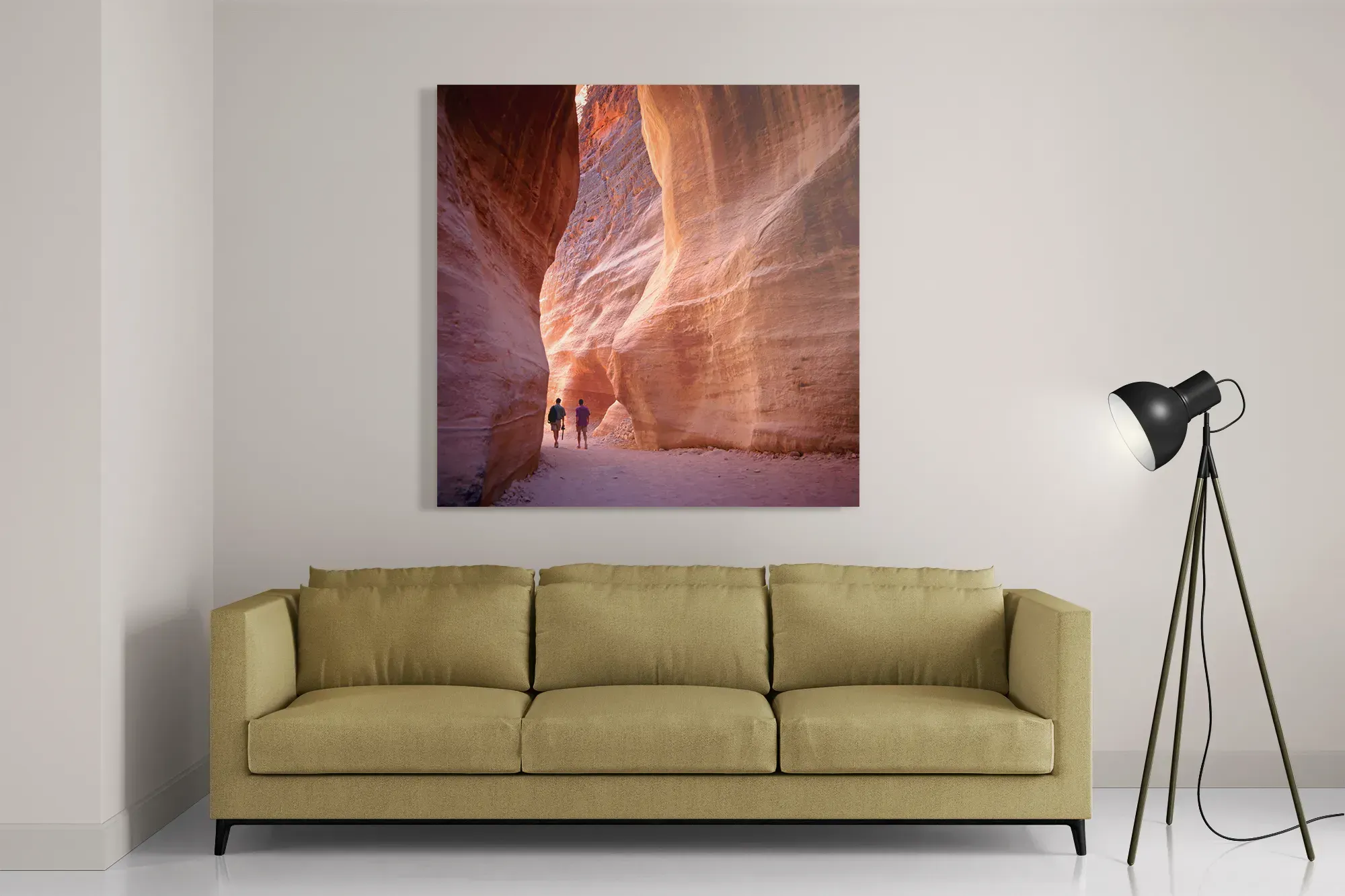 Schilderij De Zion grotten Vierkant Template D Vierkant Natuur 37 2