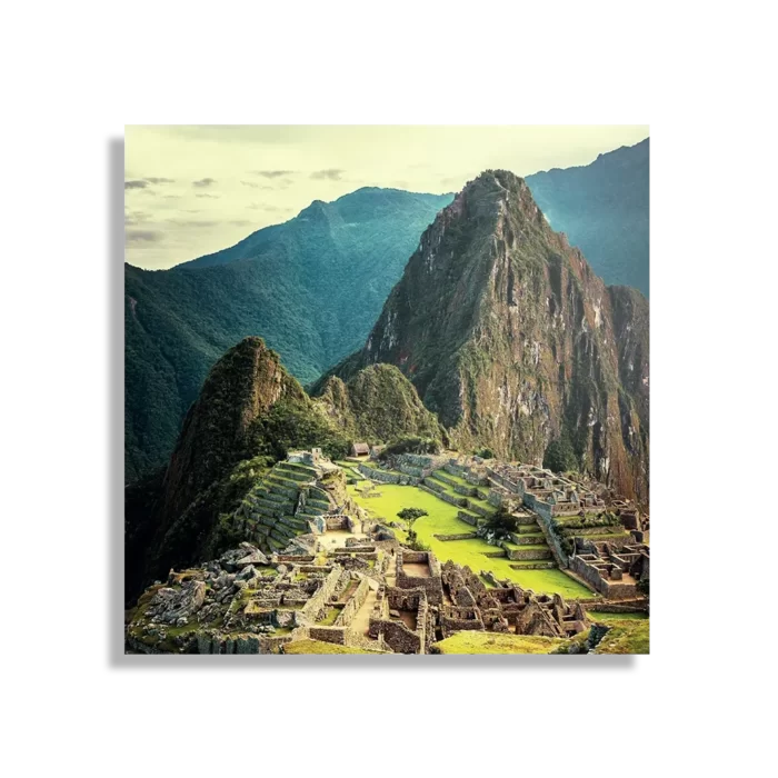 Schilderij Machu Picchu 2 Vierkant Template D Vierkant Natuur 48 1