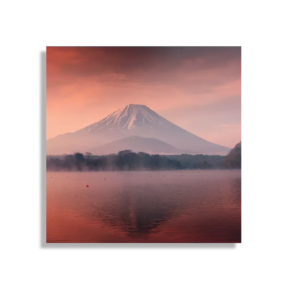 Schilderij Fuji 2 Vierkant Template D Vierkant Natuur 78 1