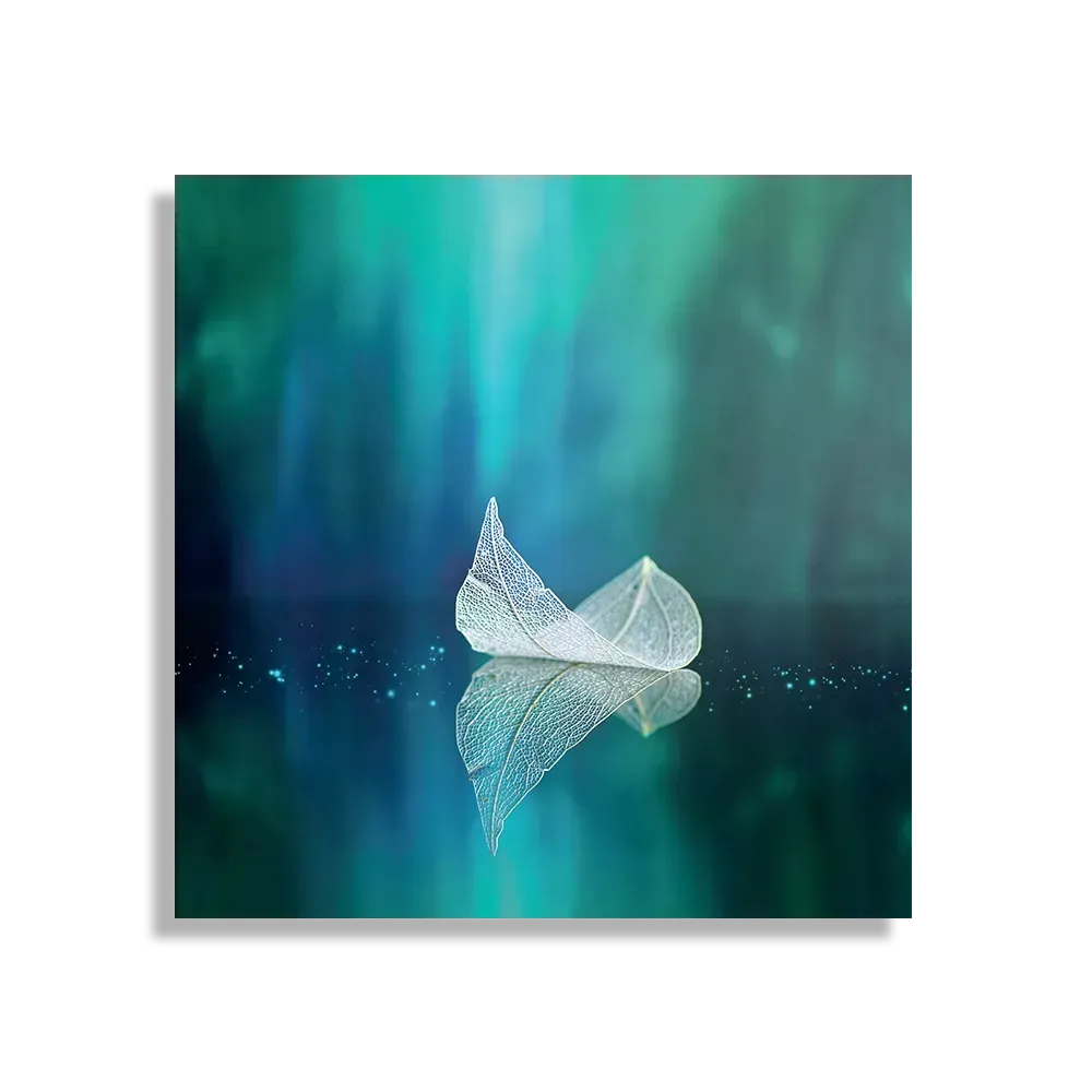 Schilderij Het noorderlicht Vierkant Template D Vierkant Natuur 90 1