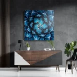 Template_D_Vierkant_Natuur_92-3 Schilderij Kleurrijke bloem 1 Vierkant Template D Vierkant Natuur 92 3