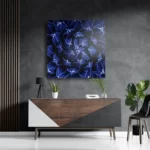 Schilderij Kleurrijke bloem 2 Vierkant Template D Vierkant Natuur 93 3