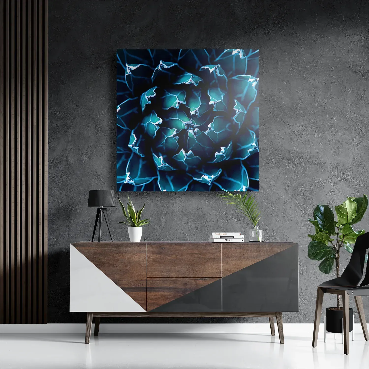 Schilderij Kleurrijke bloem 3 Vierkant Template D Vierkant Natuur 94 3