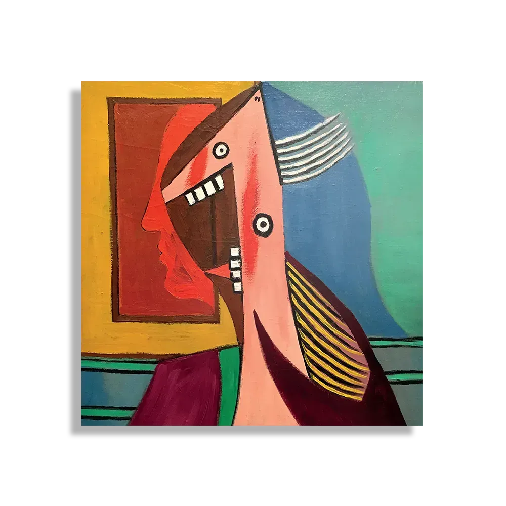 Schilderij Picasso De Vrouw 1929 Vierkant Template D Vierkant Om 13 1