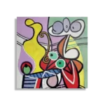 Schilderij Picasso stilleven op een stoel 1931 Vierkant Template D Vierkant Om 22 1