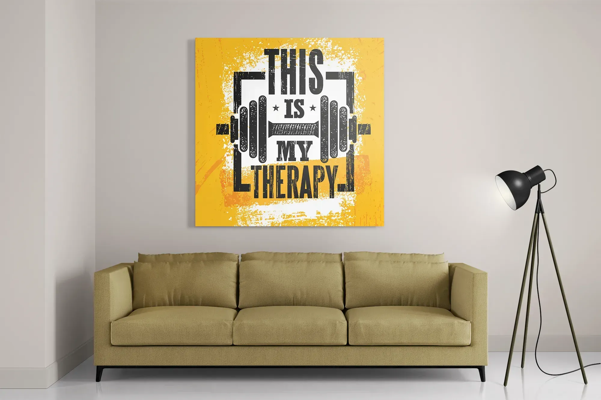 Template_D_Vierkant_Sport_1-2 Schilderij This Is My Therapy Vierkant Template D Vierkant Sport 1 2