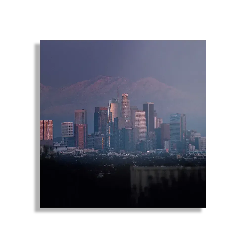 Schilderij Los Angeles Vierkant Template D Vierkant Steden 47 1