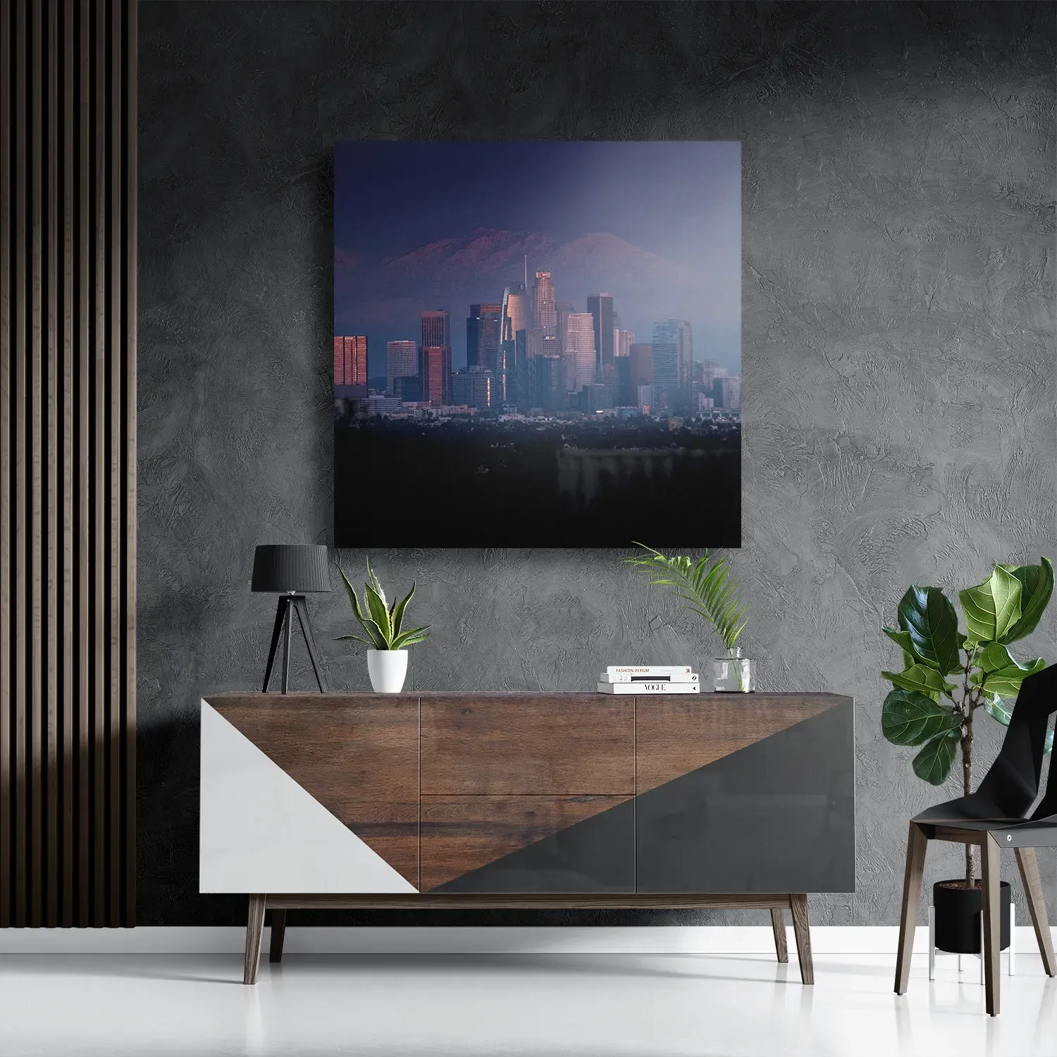Schilderij Los Angeles Vierkant Template D Vierkant Steden 47 3