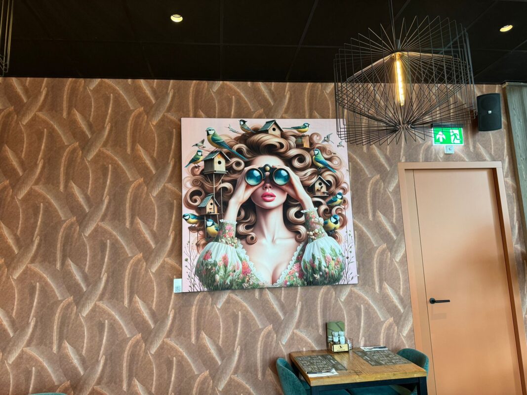 De Magie van Schilderijen in de Woonkamer: Tips voor het Perfecte Kunstwerk Meisjemetverrekijker Nieuwschaijk